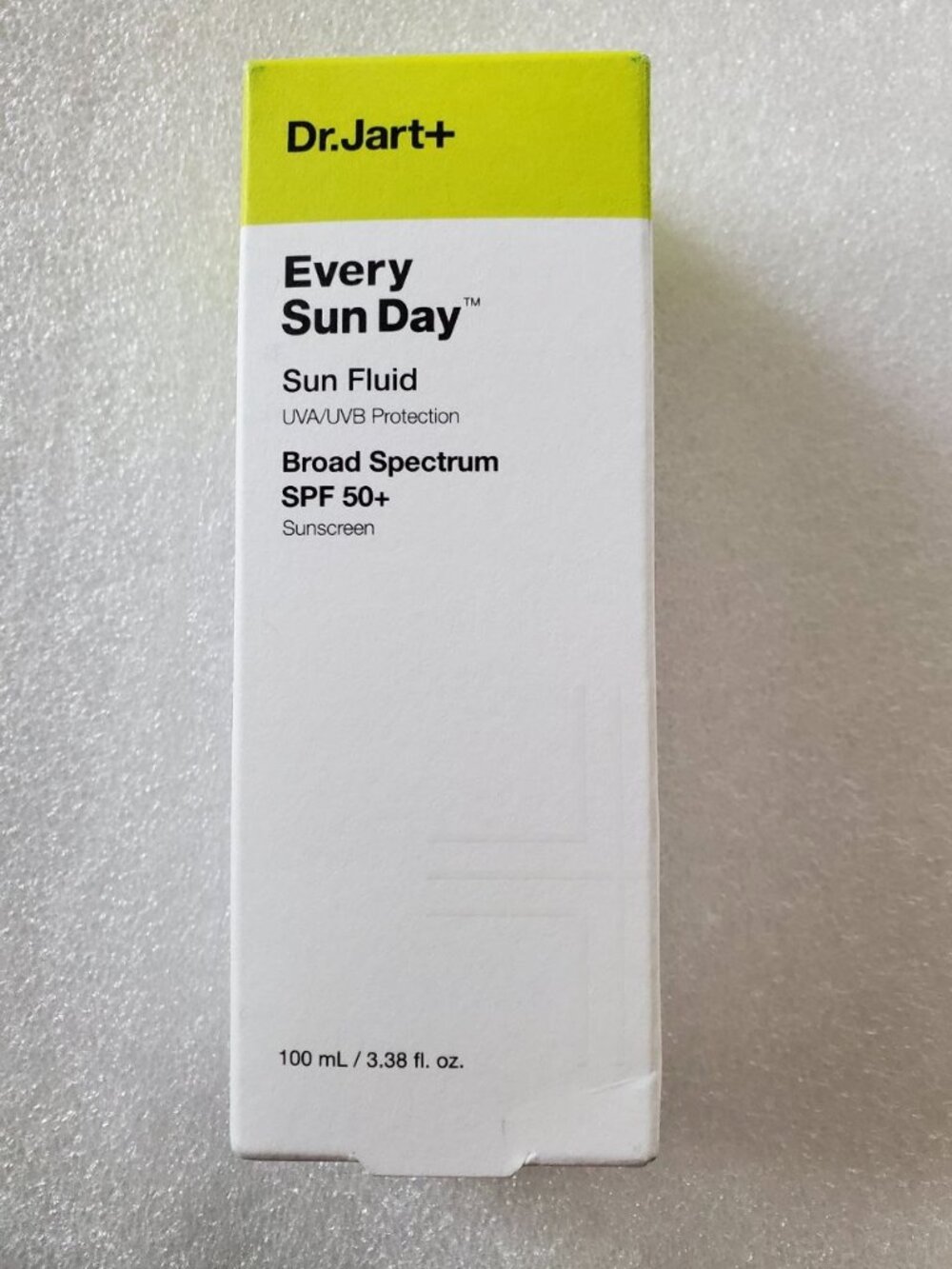 NWT, Dr.Jart+ Every Sun Day Sunscreen SPF 50+ for Face and body, 3.38 Fl Oz
